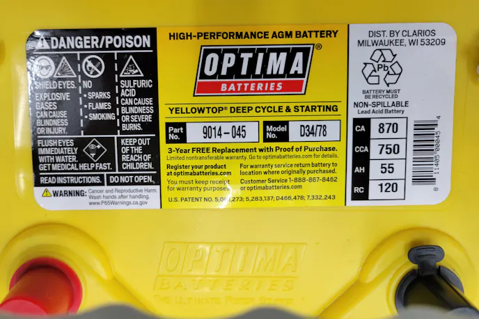 Optima Batteries