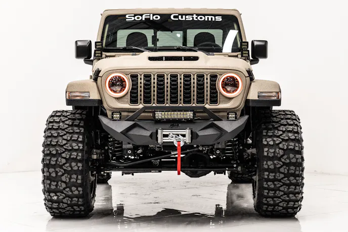 single-cab Jeep Wrangler pickup