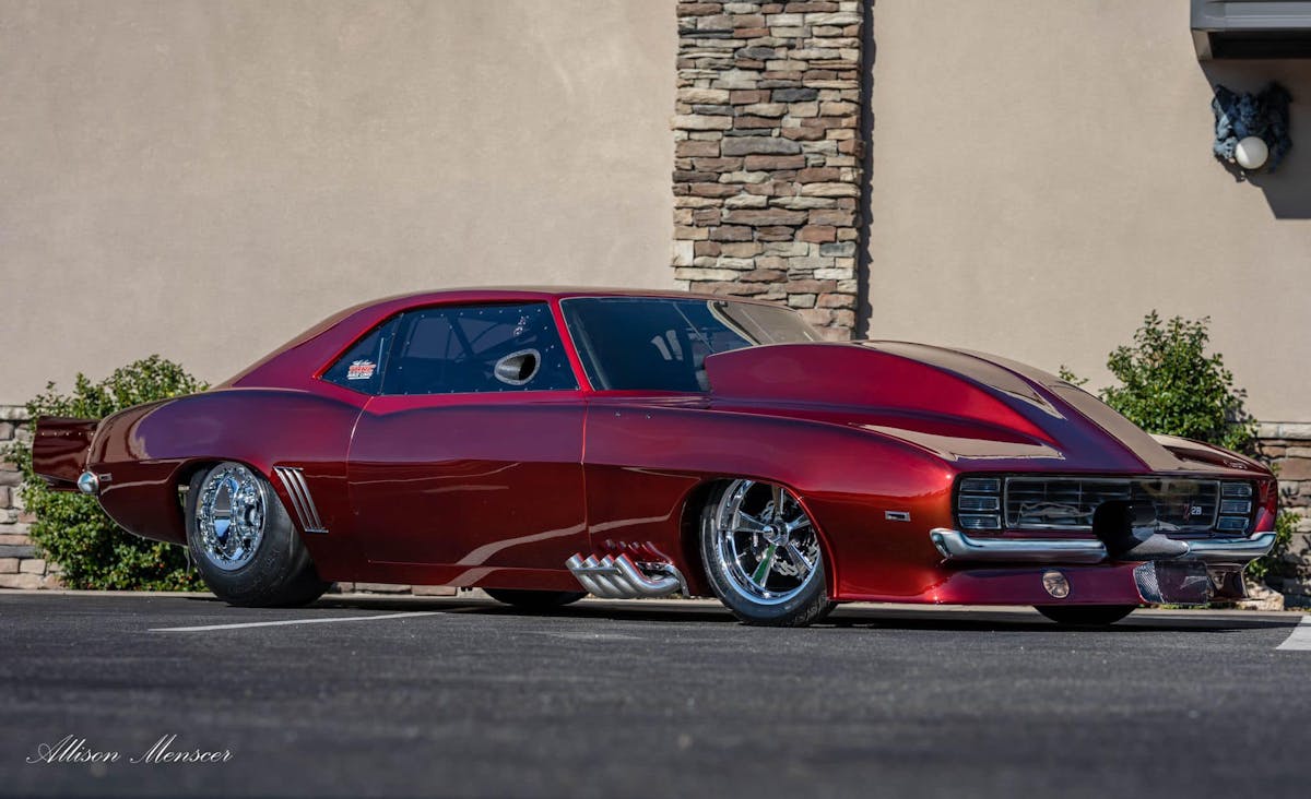 Mario Johnson, camaro, 4.84 no time