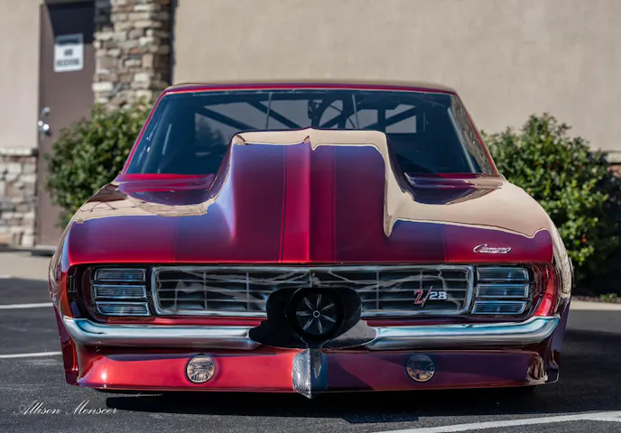 Mario Johnson, camaro, 4.84 no time, procharger