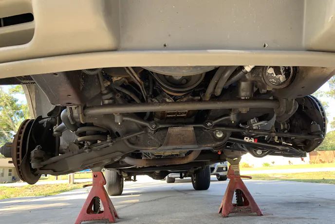 lowering the front of an S10