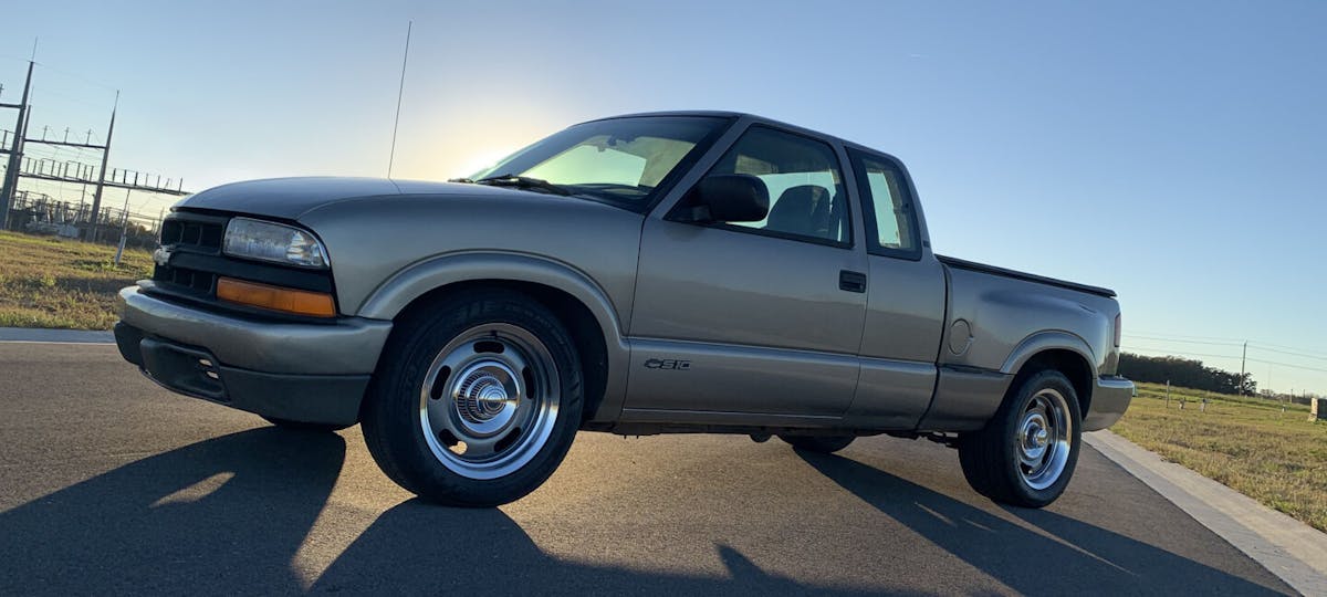 Second-gen S10 with Rally wheels