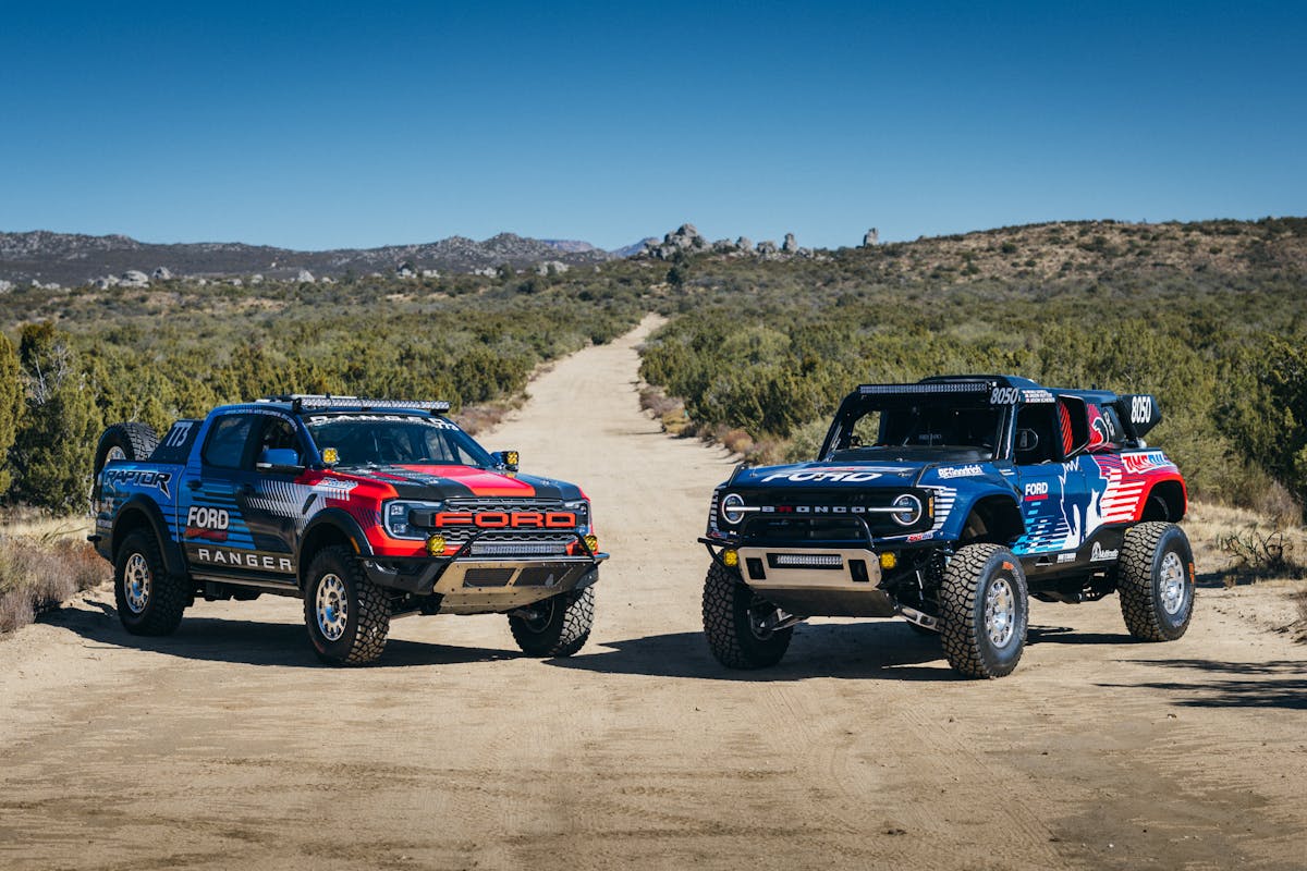 Bronco DR and Ranger Raptor