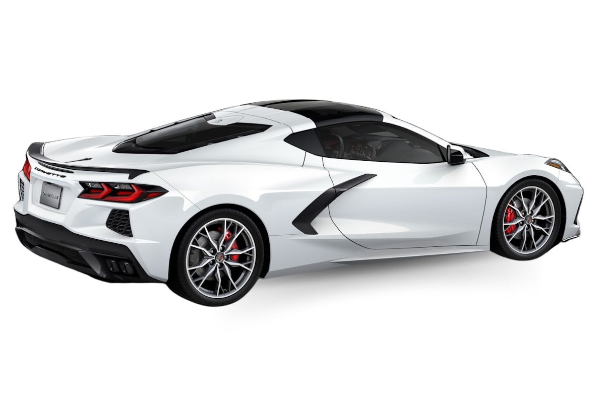 National Corvette Museum Arctic White Corvette