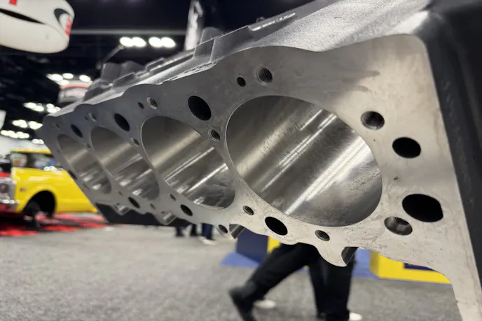Cast-Iron Chevrolet Block