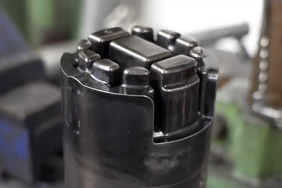 F1 Piston forging die