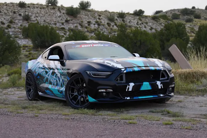 Godzilla swapped S550 Mustang