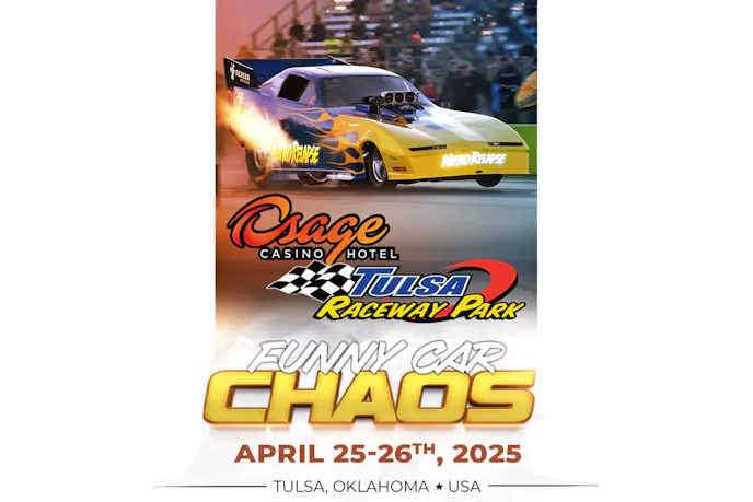 announcement of a drag race