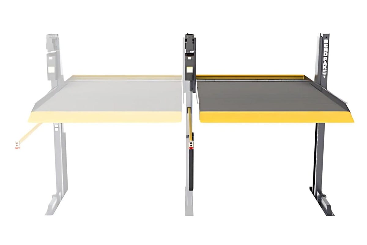 two post parking lift