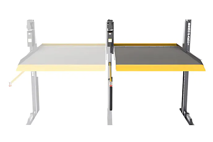 two post parking lift