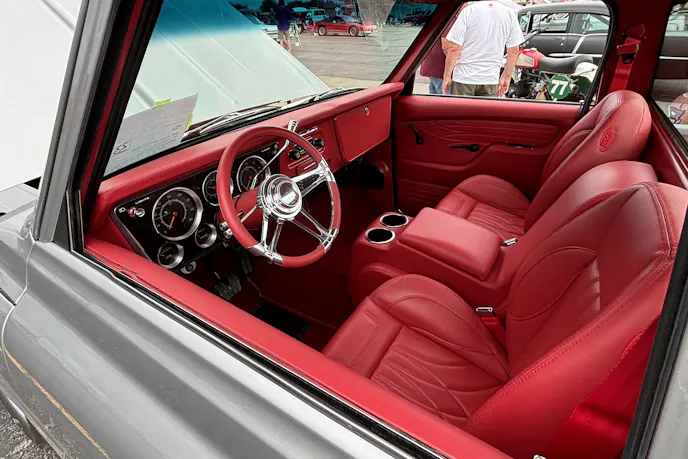 Hawkeye C10 truck interior 