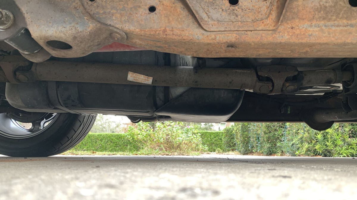 setting up proper driveshaft angle on a Chevy S10