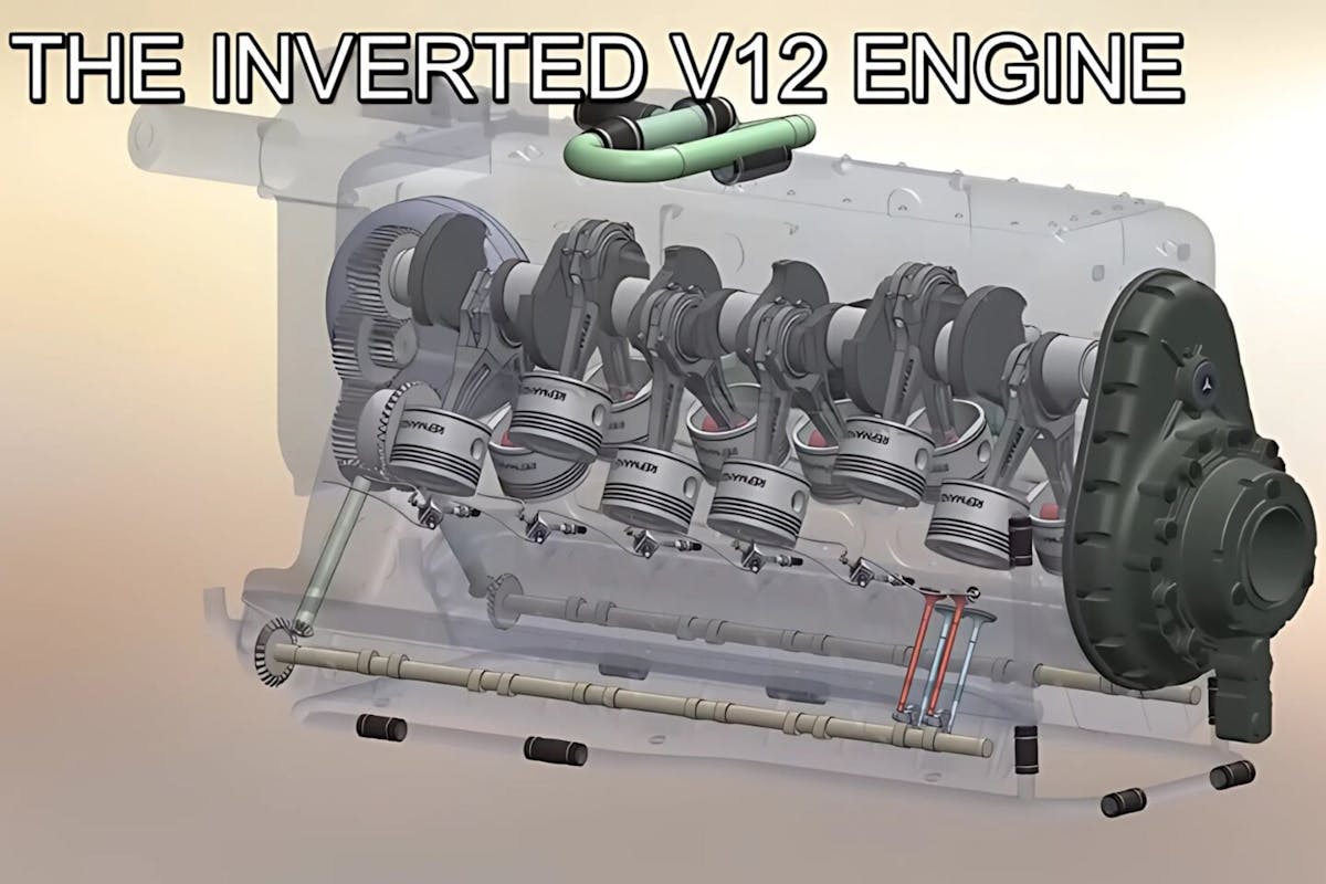 an image of the DB 600 engine