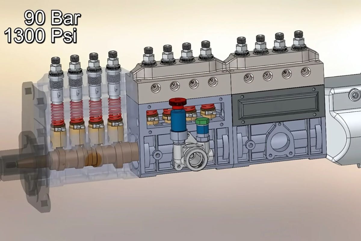 a fuel pump of a car