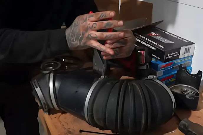 image of an intake baffle