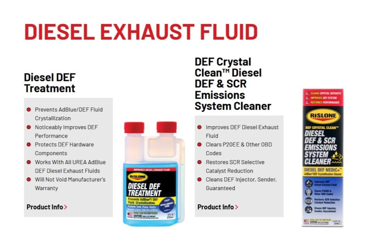 Rislone DEF products