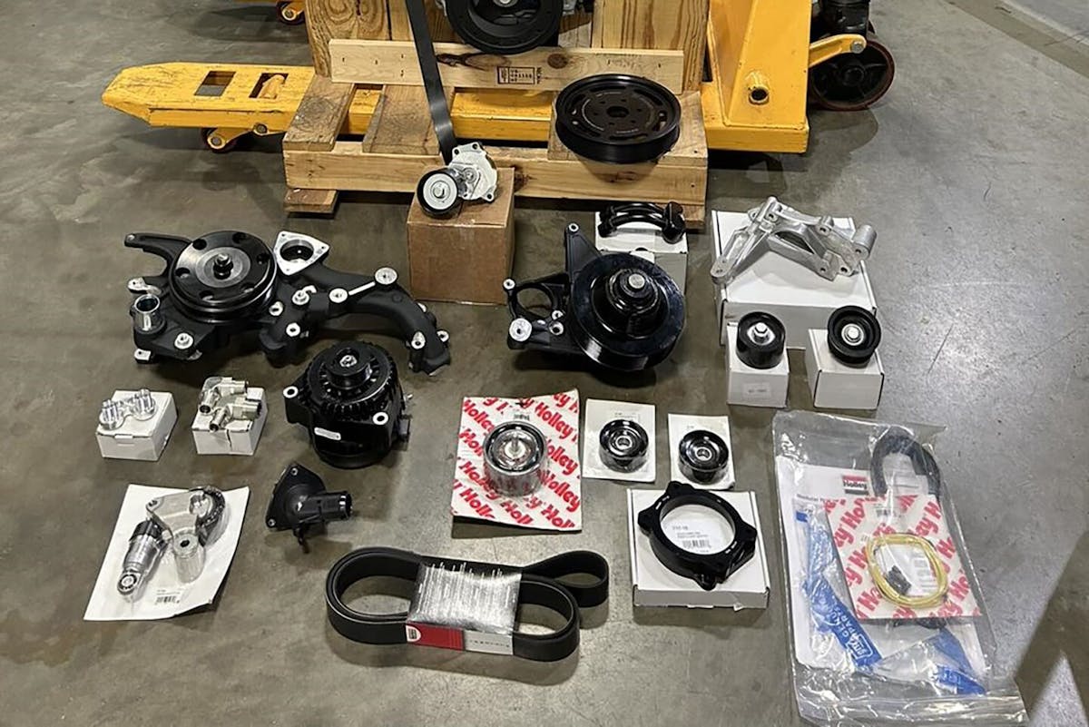 Holley LT5 accessory drive kit