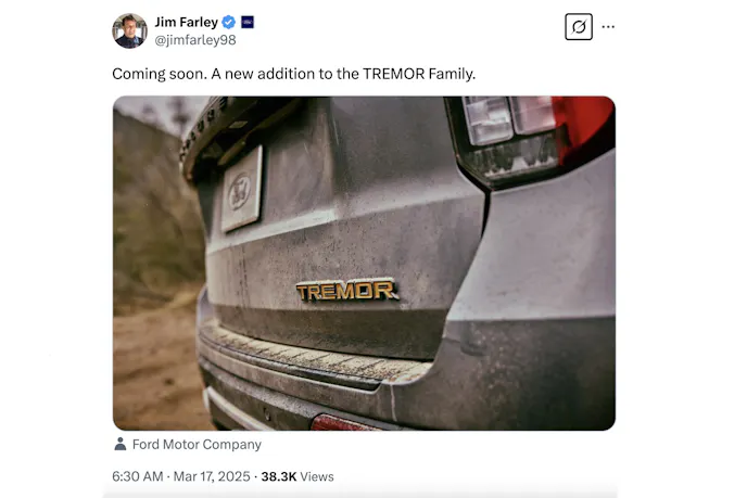 Ford CEO Jim Farley On X