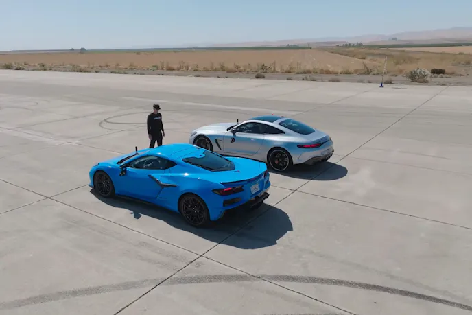 Chevrolet Corvette Z06 vs. Mercedes-AMG GT 63