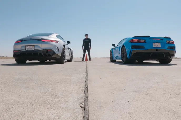 Chevrolet Corvette Z06 vs. Mercedes-AMG GT 63