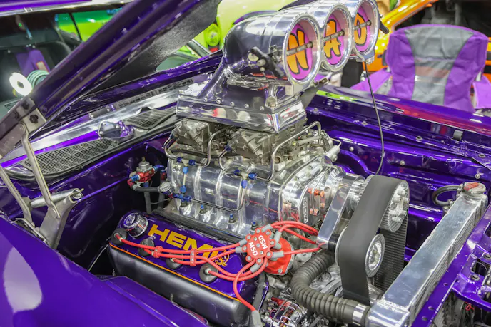 Pro Street muscle car