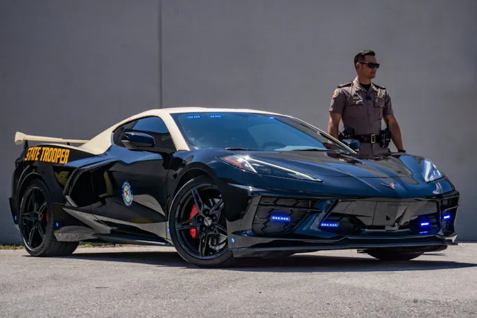 2023 C8 Corvette Stingray Patrol Car
