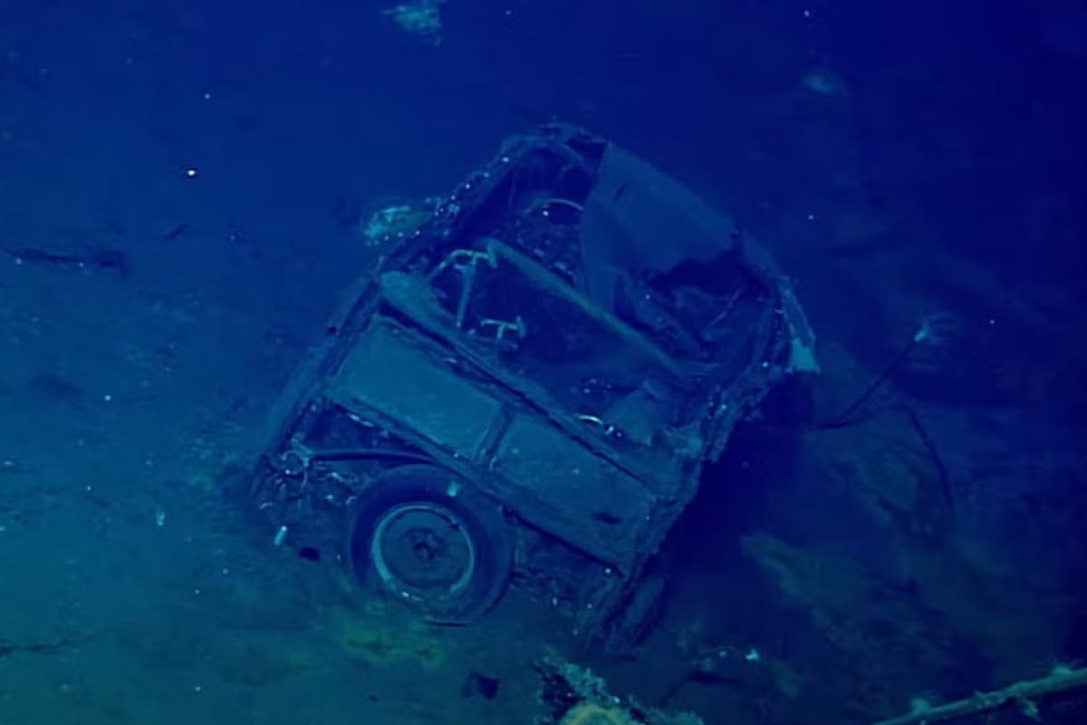 Ford Woody Wagon Under the Sea