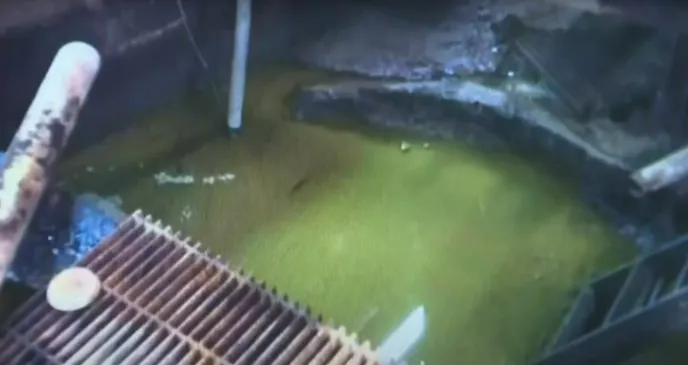 Hexavalent chrome spill in Michigan.