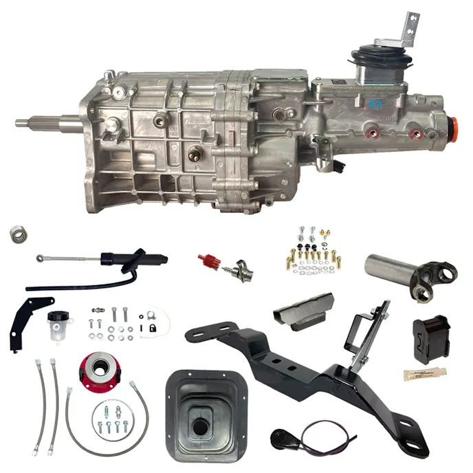 SST's 1982-1992 F-Body Tremec TKX PerfectFit Kit.