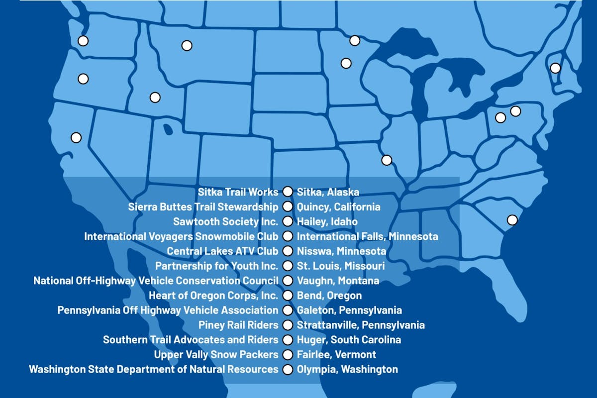 2025 TRAILS GRANTS program recipient