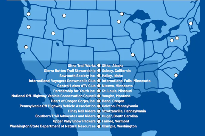 2025 TRAILS GRANTS program recipient