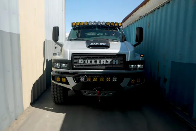 Customized chevy kodiak c4500