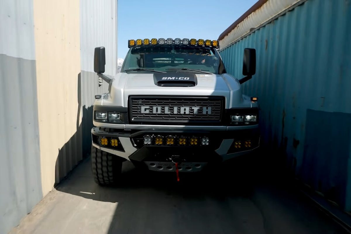 Customized chevy kodiak c4500