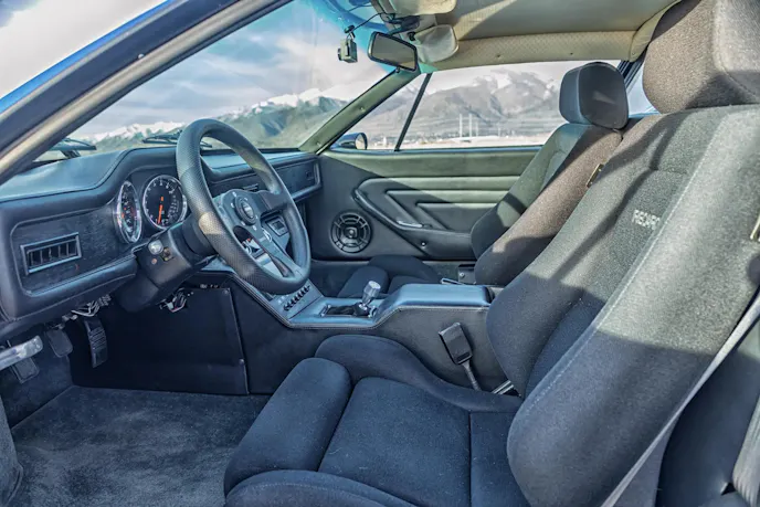 Interior of a 1973 DeTomaso Pantera L