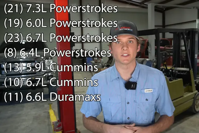 Powerstroke Central List of Engine Repairs