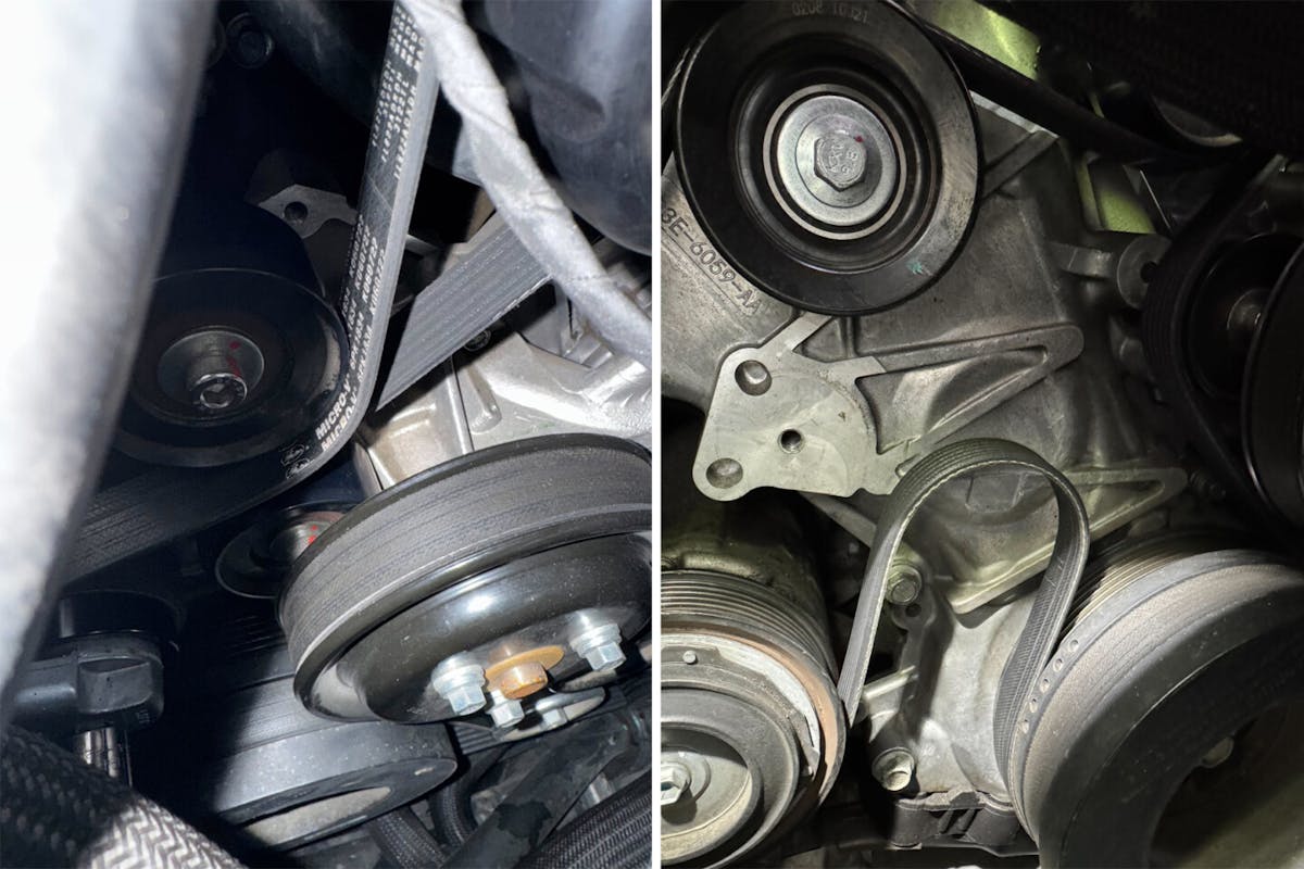 Gen 3 Coyote belt tensioner