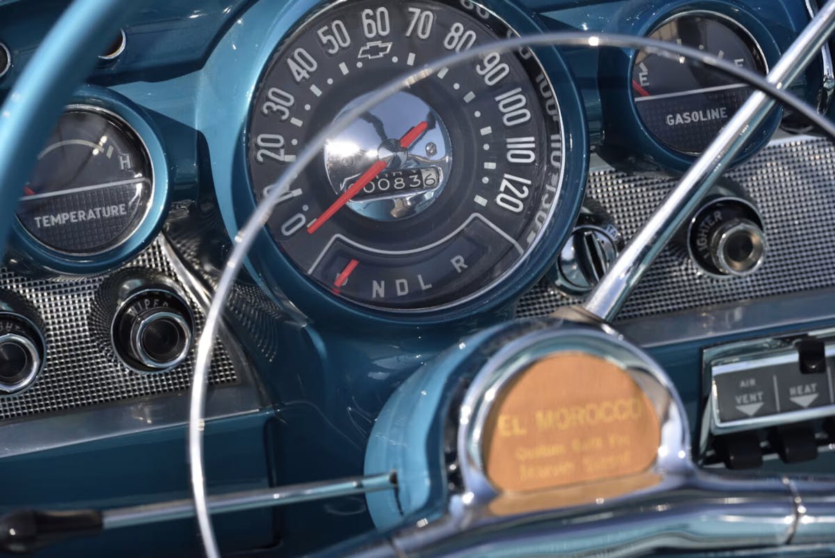 Dashboard of a Chevrolet El Morocco