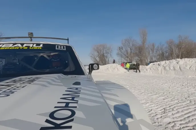 Family Huckster on Snow Track 2