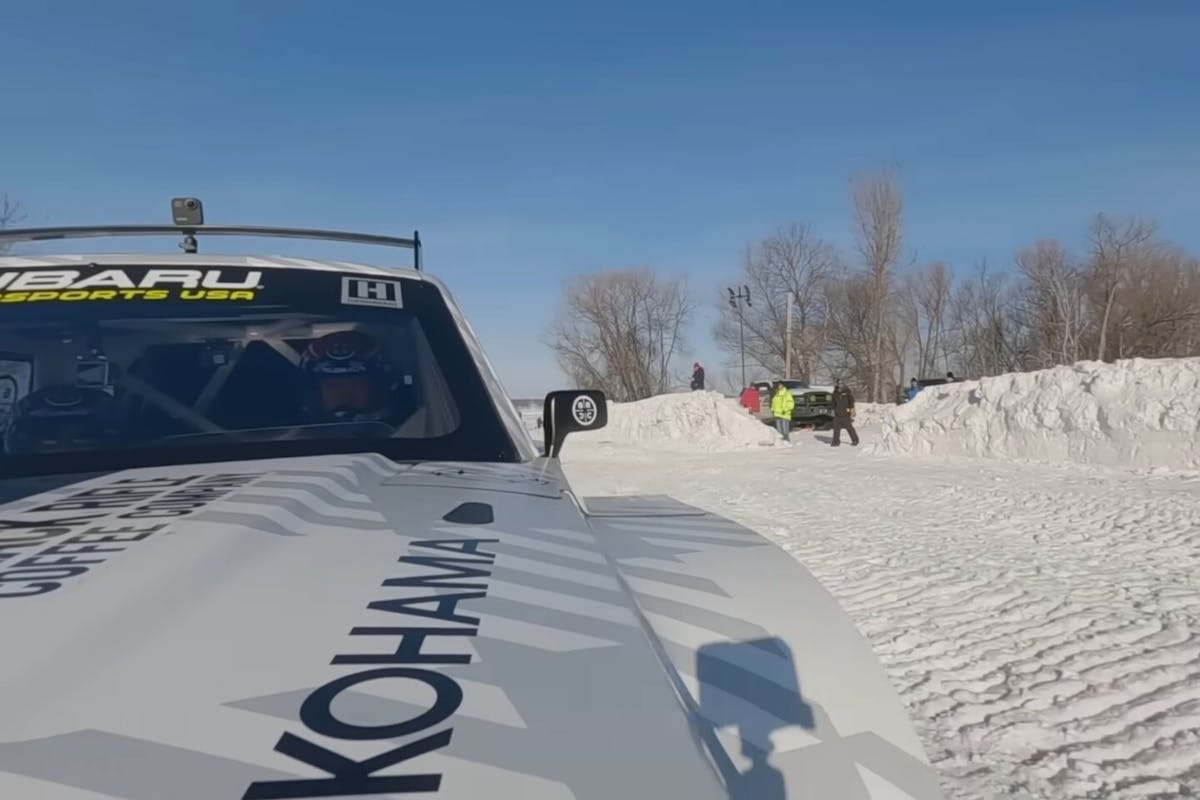 Family Huckster on Snow Track 2