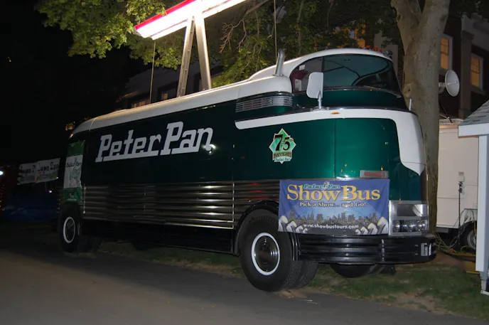 Custom GM Futurliner owned by Peter Pan Bus Lines