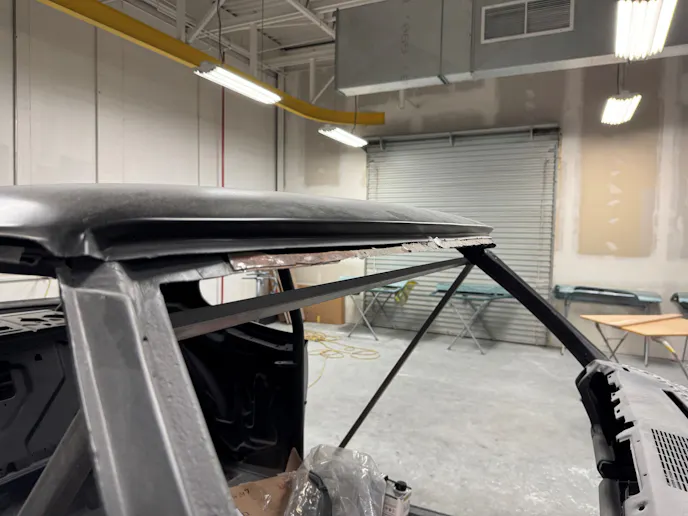 1968 Pontiac GTO roof skin