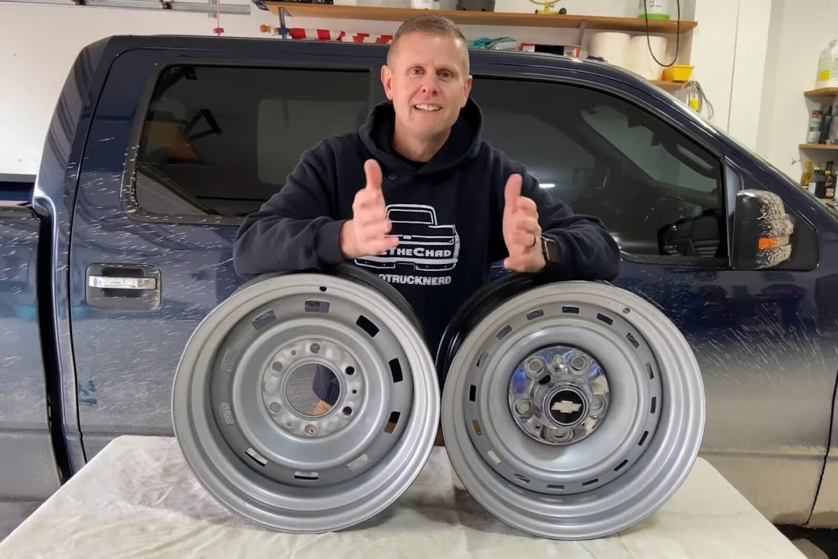 Chad of C10 Truck Nerd with GM Wheels 1