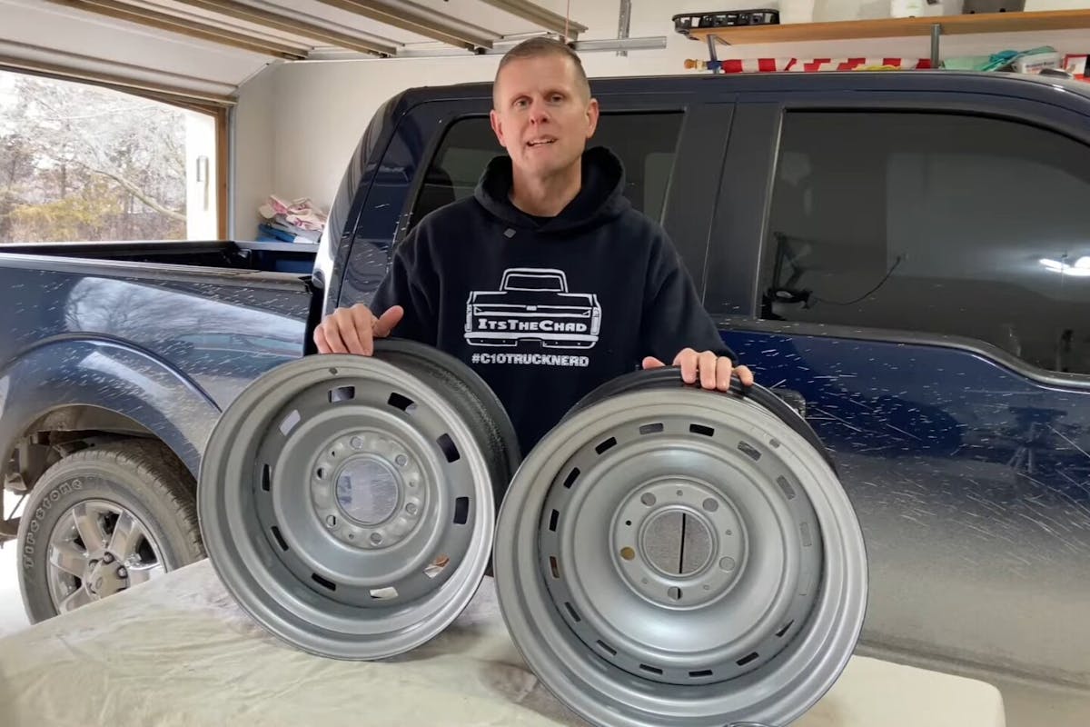 Chad of C10 Truck Nerd with GM Wheels