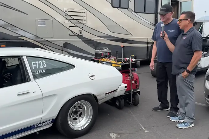 Paul Calvert with NHRA 1