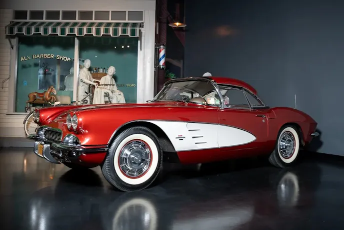 1961 Chevy Corvette Sideview