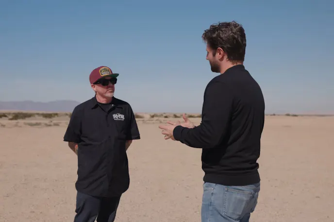 Eric Conner the owner of the F-100 prerunner