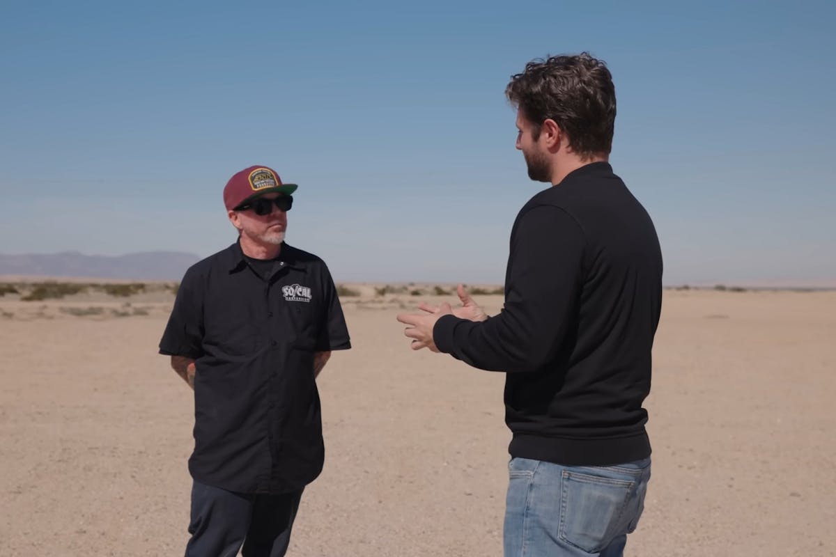 Eric Conner the owner of the F-100 prerunner