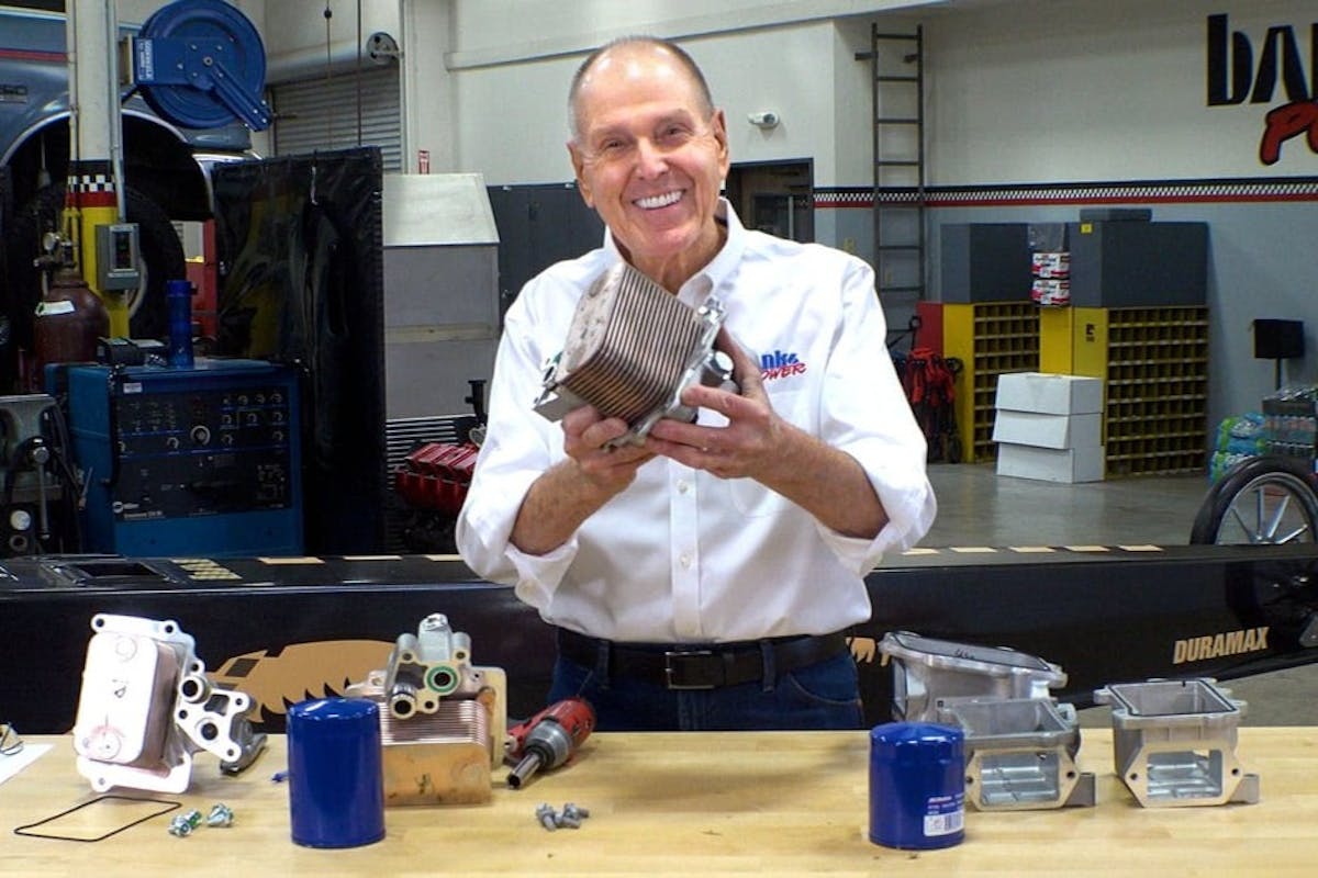 Gale banks taking about oil coolers