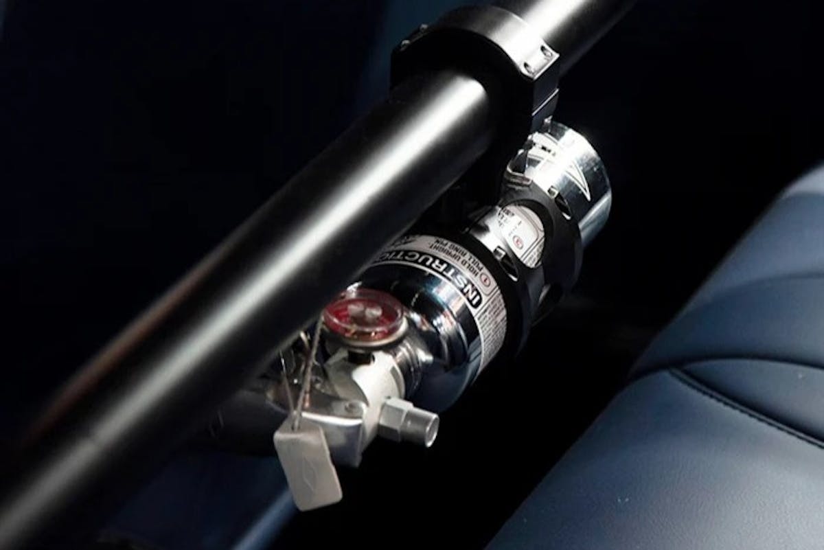 Eddie Motorsports extinguisher bracket