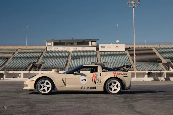 Chevrolet Corvette C6 Z06 Side View